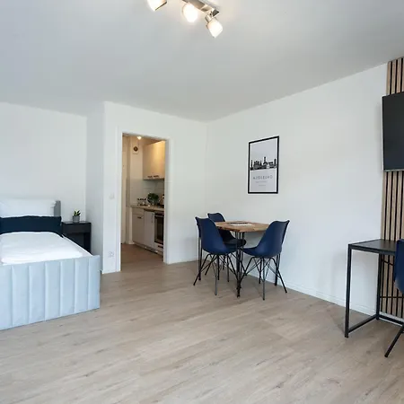 Neu Mozarthaus Center Netflix Arbeitsplatz Apartment Augsburg Exterior photo