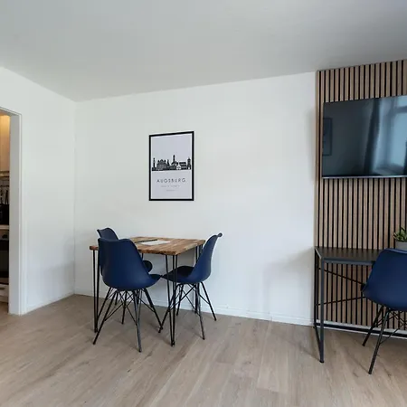 Neu Mozarthaus Center Netflix Arbeitsplatz Apartment Augsburg Exterior photo